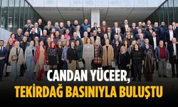 Candan Yüceer, Tekirdağ Basınıyla buluştu
