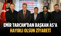 Emir Tarcan’dan Başkan As’a hayırlı olsun ziyareti