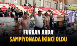 Furkan Arda şampiyonada ikinci oldu