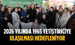 2026 yılında 1965 yetiştiriciye ulaşılması hedefleniyor