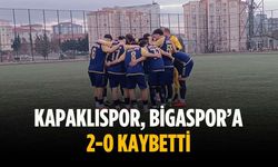 Kapaklıspor, Bigaspor’a 2-0 kaybetti