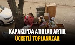 Kapaklı’da atıklar artık ücretli toplanacak