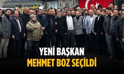 Yeni Başkan Mehmet Boz seçildi