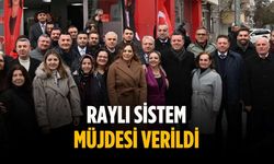 Raylı sistem müjdesi verildi