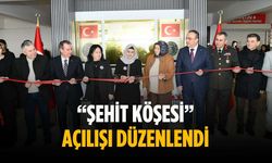 “Şehit Köşesi” açılışı düzenlendi
