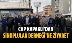 CHP Kapaklı’dan Sinoplular Derneği’ne ziyaret