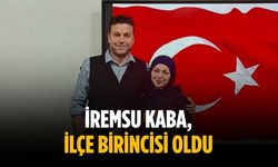 İremsu Kaba, ilçe birincisi oldu