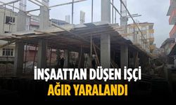 İnşaattan düşen işçi ağır yaralandı