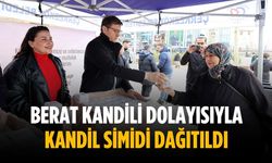 Berat Kandili dolayısıyla kandil simidi dağıtıldı