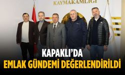 Kapaklı’da emlak gündemi değerlendirildi