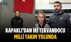 Kapaklı’dan iki tekvandocu milli takım yolunda