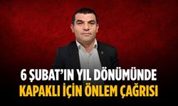 6 Şubat’ın yıl dönümünde Kapaklı için önlem çağrısı