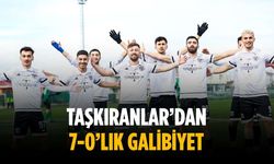 Taşkıranlar’dan 7-0’lık galibiyet