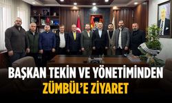 Başkan Tekin ve yönetiminden Zümbül’e ziyaret