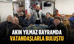 Akın Yılmaz bayramda vatandaşlarla buluştu