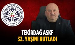 Tekirdağ ASKF 32. yaşını kutladı