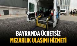 Bayramda ücretsiz mezarlık ulaşımı hizmeti