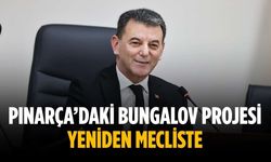 Pınarça’daki bungalov projesi yeniden mecliste