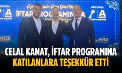 Celal Kanat, iftar programına katılanlara teşekkür etti