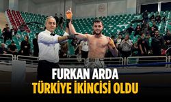 Furkan Arda Türkiye ikincisi oldu