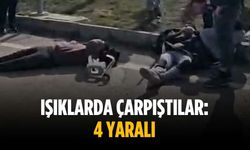 Işıklarda çarpıştılar: 4 yaralı