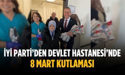 İYİ Parti’den devlet hastanesinde 8 Mart kutlaması