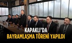 Kapaklı’da bayramlaşma töreni gerçekleştirildi