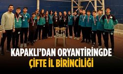 Kapaklı’dan oryantiringde çifte il birinciliği