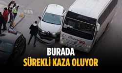 Burada sürekli kaza oluyor