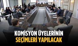 Komisyon üyelerinin seçimleri yapılacak