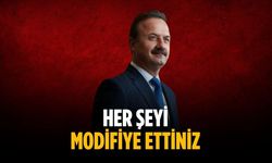 “Her şeyi modifiye ettiniz”