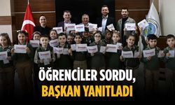 Öğrenciler sordu, başkan yanıtladı