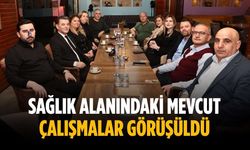 Sağlık alanındaki mevcut çalışmalar görüşüldü
