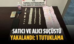 Satıcı ve alıcı suçüstü yakalandı: 1 tutuklama