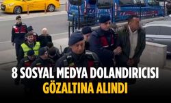 8 sosyal medya dolandırıcısı gözaltına alındı