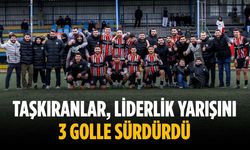 Taşkıranlar, liderlik yarışını 3 golle sürdürdü