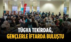 TÜGVA Tekirdağ, gençlerle iftarda buluştu