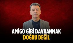 “Amigo gibi davranmak doğru değil”