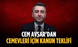 Cem Avşar’dan cemevleri için kanun teklifi