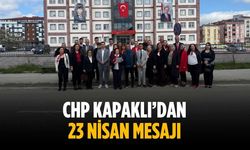 CHP Kapaklı’dan 23 Nisan mesajı