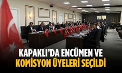 Kapaklı’da encümen ve komisyon üyeleri seçildi