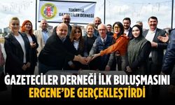 Gazeteciler Derneği ilk buluşmasını Ergene’de gerçekleştirdi