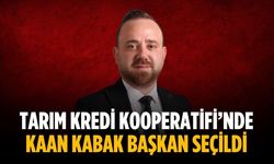 Tarım Kredi Kooperatifi’nde Kaan Kabak başkan seçildi