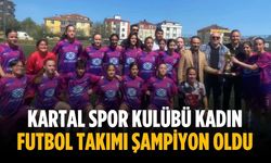 Kartal Spor Kulübü Kadın Futbol Takımı şampiyon oldu