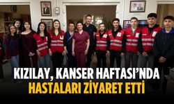 Kızılay, Kanser Haftası’nda hastaları ziyaret etti