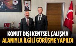 Konut dışı kentsel çalışma alanıyla ilgili görüşme yapıldı