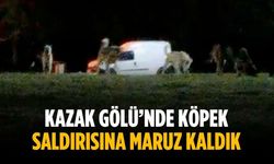 “Kazak Gölü’nde köpek saldırısına maruz kaldık”