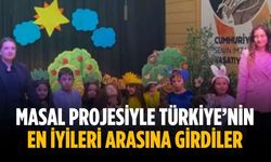 Masal projesiyle Türkiye’nin en iyileri arasına girdiler
