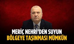 “Meriç Nehri’den suyun bölgeye taşınması mümkün”