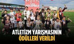 Atletizm yarışmasının ödülleri verildi